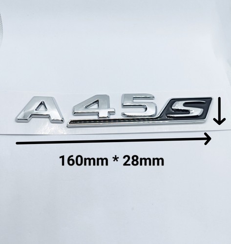 Logo a45s amg - 1, chrome