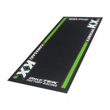 Tapis environnemental paddock Biketek Garage Mat pour moto Kawasaki KX Neuf