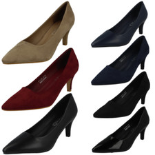 Chaussures De Travail À Talons Pointus Pour Femmes Spot On 'F90129'