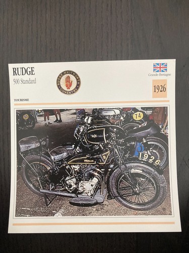 Carte fiche moto - carte,