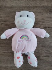 Doudou musical chat rose