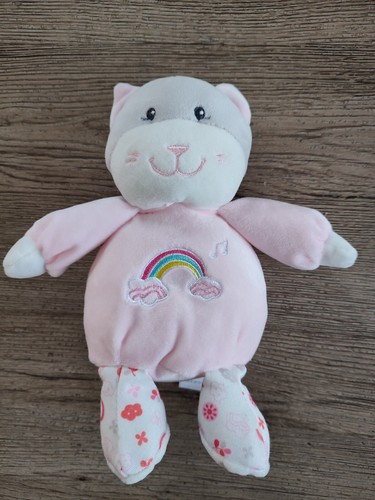 Doudou musical chat rose