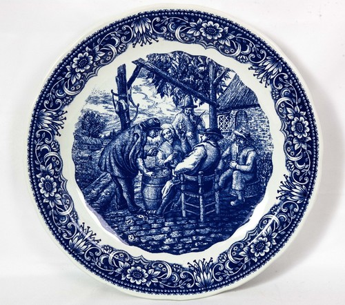 Très grand plat faïence - grand,