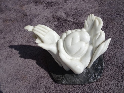 Belle sculpture marbre - belle,