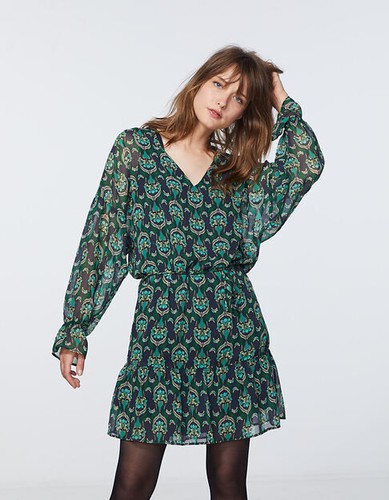 Ikks nwt 233 green voile - nwt, $233