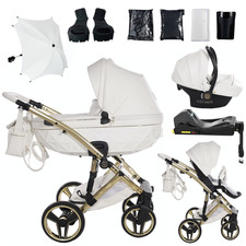 JUNAMA DIAMOND CANDY PREMIUM 2en1 3en1 4en1 POUSSETTE BÉBÉ SIÈGE AUTO ISOFIX