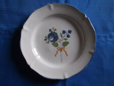 assiette ancienne xvIII/xIx eme  en faience décor floral bel état  Meillonnas ?