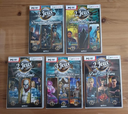 Jeux dvd rom objets - jeux,