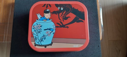 Boite tintin biscuit - biscuit, delacre