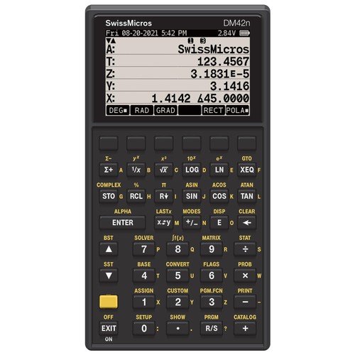 Swissmicros dm42n rpn - dm42n,