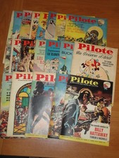 PILOTE MAGAZINE: LOT DE 22