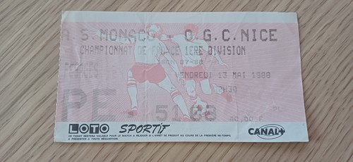 Ticket billet monaco - ticket, as