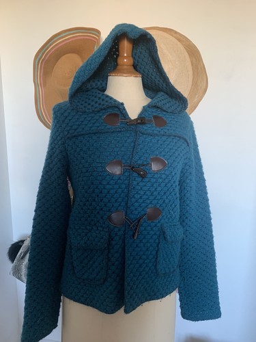 Duffle coat bleu canard - bleu, et