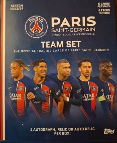 Topps paris saint germain team - saint-germain,