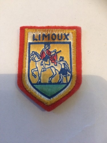 Ancien ecusson broder limoux - ancien, a