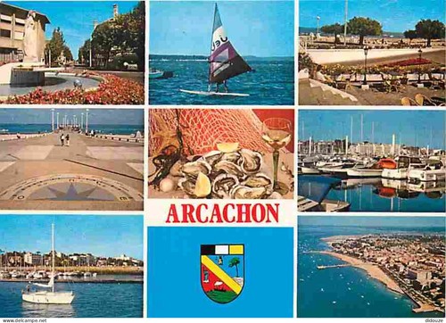 Carte postale arcachon - carte, 33