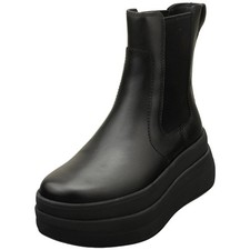 FitFlop F-MODE Chelsea Boots Femme Noir