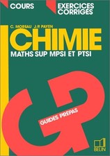 chimie maths sup mpsi/ptsi