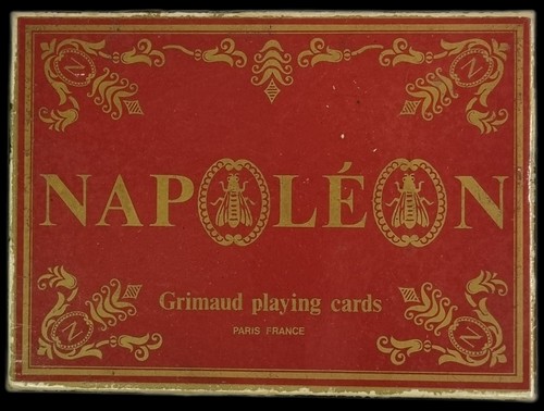 Ancien jeu cartes napoléon - jeu, de