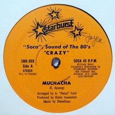 Crazy 12 " Muchacha / Parang Soca Starburst 1979 Calypso Soca VG #7257
