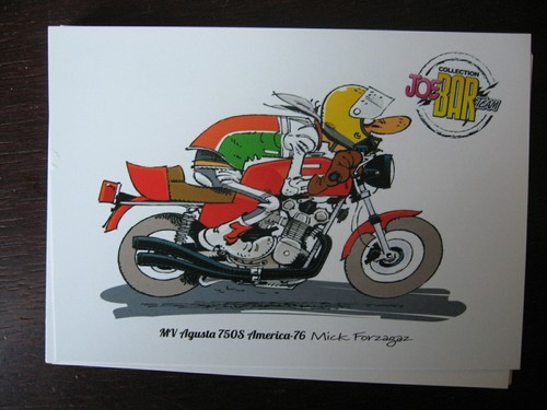 Carte postale joe bar team - carte,