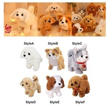 Électronique Interactive Chien Pet Chien Jouet Peluche Chiot Jouet Pet Marche