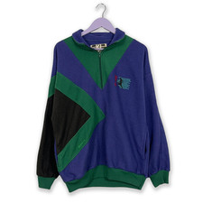 Veste Vintage Violet Et Vert
