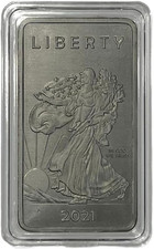 1 Oz .999 Niobium Walking Liberty Bar
