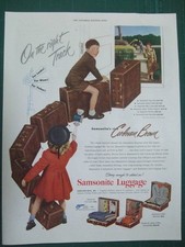 Samsonite Vintage Ad LIFE POST