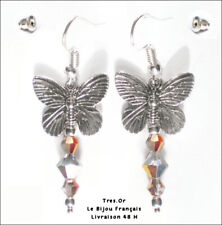 Boucles d'Oreille Papillon &