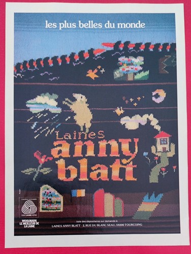 Publicité presse broderie - publicité, presse: