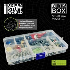 BITS BOX - Boîte en plastique - S - pour des accessoires de pêche, des vis