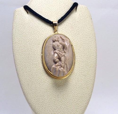 Pendentif jaune 18kt - en,