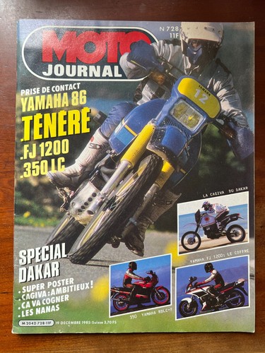 Moto journal 728 du - journal, n°728