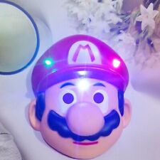 Masque Mario Led Cosplay  Déguisement Enfant Carnaval Halloween Jeux Video 
