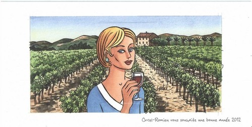 Carte voeux 2012 pour - voeux,