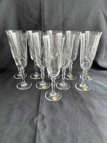 Flûte champagne cristal - À, en