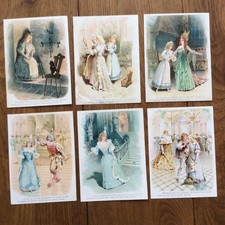 6 Chromos Chicorée Arlatte Cendrillon - Publicité Ancienne