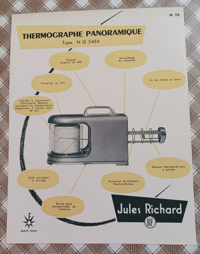 Ancienne brochure technique - brochure,