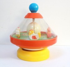 Toupie animée Poulettes Chicco vintage