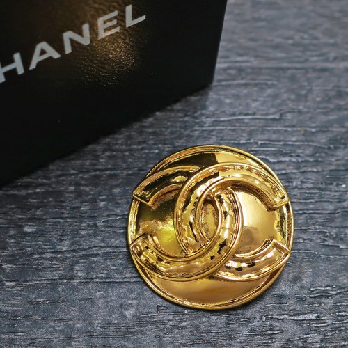 Broche ronde vintage chanel - ronde,