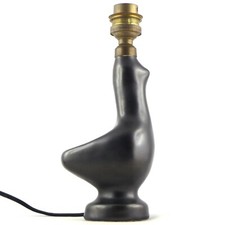 PIED DE LAMPE Céramique 50 "OISEAU", vallauris/jouve/chambost/gatard/capron...