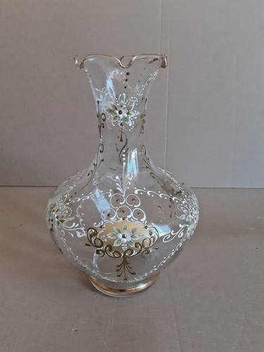 Ancien grand vase verre 28 - grand,