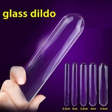Double Gode En Verre À Cylindre Lisse, Grand, Énorme, Grand Pénis En Verre Trans