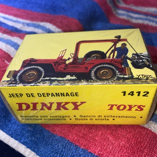 Dinky toys red - dinky, jeep