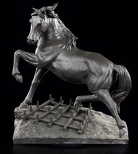 Noir Chevaux Figurine - Cheval