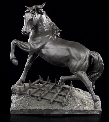 Noir chevaux figurine - noir, cheval