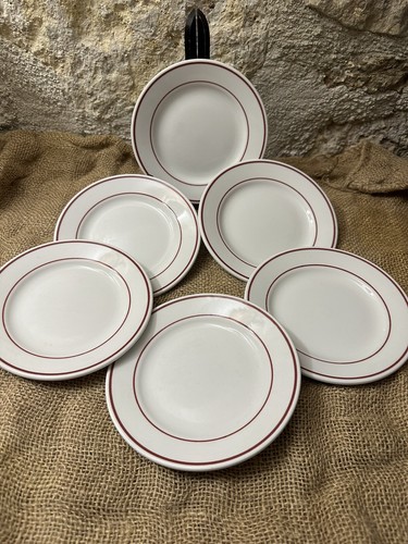 Assiettes dessert - 6, À