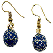 Boucle d'oreille en forme oeuf