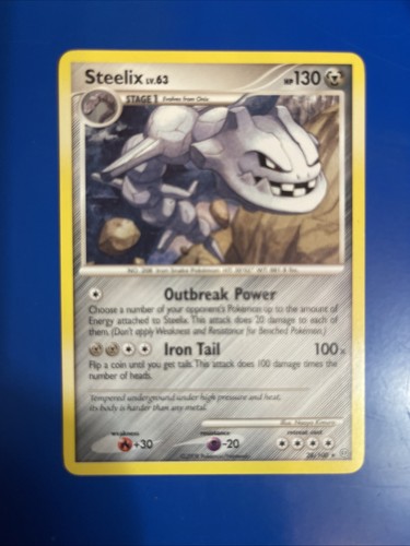 Steelix 28 100 rare - steelix,